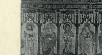 Picture 7 of 8 from Decorative textiles; an illustrated book on coverings for furniture, walls and floors, including damasks, brocades and velvets, tapestries, laces, embroideries, chintzes, cretones, drapery and furniture trimmings, wall papers, carpets and rugs, tooled and illuminated leathers (1918), leaf 354