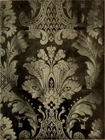 Picture 114 of 482 from Decorative textiles; an illustrated book on coverings for furniture, walls and floors, including damasks, brocades and velvets, tapestries, laces, embroideries, chintzes, cretonnes, drapery and furniture trimmings, wall papers, carpets and rugs, tooled and illuminated leathers (1918), leaf 108