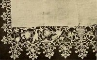 Picture 119 of 482 from Decorative textiles; an illustrated book on coverings for furniture, walls and floors, including damasks, brocades and velvets, tapestries, laces, embroideries, chintzes, cretonnes, drapery and furniture trimmings, wall papers, carpets and rugs, tooled and illuminated leathers (1918), leaf 111