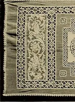 Picture 133 of 482 from Decorative textiles; an illustrated book on coverings for furniture, walls and floors, including damasks, brocades and velvets, tapestries, laces, embroideries, chintzes, cretonnes, drapery and furniture trimmings, wall papers, carpets and rugs, tooled and illuminated leathers (1918), leaf 120