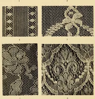 An illustration from Decorative textiles; an illustrated book on coverings for furniture, walls and floors, including damasks, brocades and velvets, tapestries, laces, embroideries, chintzes, cretonnes, drapery and furniture trimmings, wall papers, carpets and rugs, tooled and illuminated leathers (1918)
