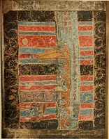 Picture 148 of 482 from Decorative textiles; an illustrated book on coverings for furniture, walls and floors, including damasks, brocades and velvets, tapestries, laces, embroideries, chintzes, cretonnes, drapery and furniture trimmings, wall papers, carpets and rugs, tooled and illuminated leathers (1918), leaf 134