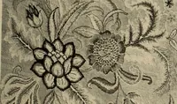 Picture 165 of 482 from Decorative textiles; an illustrated book on coverings for furniture, walls and floors, including damasks, brocades and velvets, tapestries, laces, embroideries, chintzes, cretonnes, drapery and furniture trimmings, wall papers, carpets and rugs, tooled and illuminated leathers (1918), leaf 144