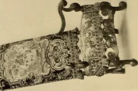 Picture 169 of 482 from Decorative textiles; an illustrated book on coverings for furniture, walls and floors, including damasks, brocades and velvets, tapestries, laces, embroideries, chintzes, cretonnes, drapery and furniture trimmings, wall papers, carpets and rugs, tooled and illuminated leathers (1918), leaf 145