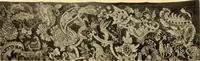 Picture 173 of 482 from Decorative textiles; an illustrated book on coverings for furniture, walls and floors, including damasks, brocades and velvets, tapestries, laces, embroideries, chintzes, cretonnes, drapery and furniture trimmings, wall papers, carpets and rugs, tooled and illuminated leathers (1918), leaf 147