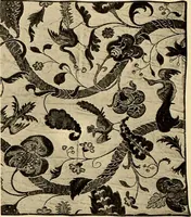 Picture 176 of 482 from Decorative textiles; an illustrated book on coverings for furniture, walls and floors, including damasks, brocades and velvets, tapestries, laces, embroideries, chintzes, cretonnes, drapery and furniture trimmings, wall papers, carpets and rugs, tooled and illuminated leathers (1918), leaf 149
