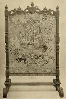 Picture 178 of 482 from Decorative textiles; an illustrated book on coverings for furniture, walls and floors, including damasks, brocades and velvets, tapestries, laces, embroideries, chintzes, cretonnes, drapery and furniture trimmings, wall papers, carpets and rugs, tooled and illuminated leathers (1918), leaf 150