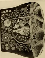 Picture 180 of 482 from Decorative textiles; an illustrated book on coverings for furniture, walls and floors, including damasks, brocades and velvets, tapestries, laces, embroideries, chintzes, cretonnes, drapery and furniture trimmings, wall papers, carpets and rugs, tooled and illuminated leathers (1918), leaf 151