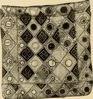 Picture 194 of 482 from Decorative textiles; an illustrated book on coverings for furniture, walls and floors, including damasks, brocades and velvets, tapestries, laces, embroideries, chintzes, cretonnes, drapery and furniture trimmings, wall papers, carpets and rugs, tooled and illuminated leathers (1918), leaf 161