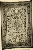 Picture 208 of 482 from Decorative textiles; an illustrated book on coverings for furniture, walls and floors, including damasks, brocades and velvets, tapestries, laces, embroideries, chintzes, cretonnes, drapery and furniture trimmings, wall papers, carpets and rugs, tooled and illuminated leathers (1918), leaf 177