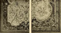 Picture 211 of 482 from Decorative textiles; an illustrated book on coverings for furniture, walls and floors, including damasks, brocades and velvets, tapestries, laces, embroideries, chintzes, cretonnes, drapery and furniture trimmings, wall papers, carpets and rugs, tooled and illuminated leathers (1918), leaf 179