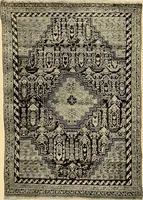 Picture 239 of 482 from Decorative textiles; an illustrated book on coverings for furniture, walls and floors, including damasks, brocades and velvets, tapestries, laces, embroideries, chintzes, cretonnes, drapery and furniture trimmings, wall papers, carpets and rugs, tooled and illuminated leathers (1918), leaf 221