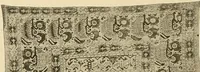 Picture 246 of 482 from Decorative textiles; an illustrated book on coverings for furniture, walls and floors, including damasks, brocades and velvets, tapestries, laces, embroideries, chintzes, cretonnes, drapery and furniture trimmings, wall papers, carpets and rugs, tooled and illuminated leathers (1918), leaf 227
