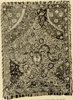 Picture 252 of 482 from Decorative textiles; an illustrated book on coverings for furniture, walls and floors, including damasks, brocades and velvets, tapestries, laces, embroideries, chintzes, cretonnes, drapery and furniture trimmings, wall papers, carpets and rugs, tooled and illuminated leathers (1918), leaf 233