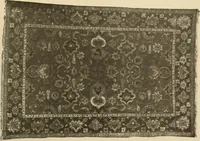 Picture 253 of 482 from Decorative textiles; an illustrated book on coverings for furniture, walls and floors, including damasks, brocades and velvets, tapestries, laces, embroideries, chintzes, cretonnes, drapery and furniture trimmings, wall papers, carpets and rugs, tooled and illuminated leathers (1918), leaf 234