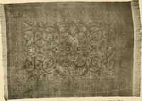 Picture 268 of 482 from Decorative textiles; an illustrated book on coverings for furniture, walls and floors, including damasks, brocades and velvets, tapestries, laces, embroideries, chintzes, cretonnes, drapery and furniture trimmings, wall papers, carpets and rugs, tooled and illuminated leathers (1918), leaf 247