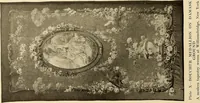 Picture 285 of 482 from Decorative textiles; an illustrated book on coverings for furniture, walls and floors, including damasks, brocades and velvets, tapestries, laces, embroideries, chintzes, cretonnes, drapery and furniture trimmings, wall papers, carpets and rugs, tooled and illuminated leathers (1918), leaf 267