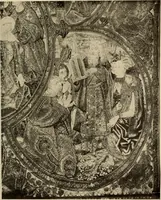 Picture 299 of 482 from Decorative textiles; an illustrated book on coverings for furniture, walls and floors, including damasks, brocades and velvets, tapestries, laces, embroideries, chintzes, cretonnes, drapery and furniture trimmings, wall papers, carpets and rugs, tooled and illuminated leathers (1918), leaf 280