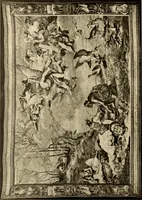 An illustration from Decorative textiles; an illustrated book on coverings for furniture, walls and floors, including damasks, brocades and velvets, tapestries, laces, embroideries, chintzes, cretonnes, drapery and furniture trimmings, wall papers, carpets and rugs, tooled and illuminated leathers (1918)