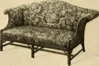 Picture 350 of 482 from Decorative textiles; an illustrated book on coverings for furniture, walls and floors, including damasks, brocades and velvets, tapestries, laces, embroideries, chintzes, cretonnes, drapery and furniture trimmings, wall papers, carpets and rugs, tooled and illuminated leathers (1918), leaf 347