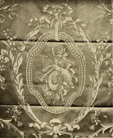 Picture 2 of 482 from Decorative textiles; an illustrated book on coverings for furniture, walls and floors, including damasks, brocades and velvets, tapestries, laces, embroideries, chintzes, cretonnes, drapery and furniture trimmings, wall papers, carpets and rugs, tooled and illuminated leathers (1918), leaf 35