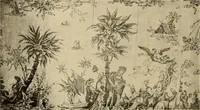 Picture 366 of 482 from Decorative textiles; an illustrated book on coverings for furniture, walls and floors, including damasks, brocades and velvets, tapestries, laces, embroideries, chintzes, cretonnes, drapery and furniture trimmings, wall papers, carpets and rugs, tooled and illuminated leathers (1918), leaf 365