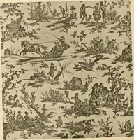 Picture 369 of 482 from Decorative textiles; an illustrated book on coverings for furniture, walls and floors, including damasks, brocades and velvets, tapestries, laces, embroideries, chintzes, cretonnes, drapery and furniture trimmings, wall papers, carpets and rugs, tooled and illuminated leathers (1918), leaf 367