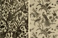Picture 388 of 482 from Decorative textiles; an illustrated book on coverings for furniture, walls and floors, including damasks, brocades and velvets, tapestries, laces, embroideries, chintzes, cretonnes, drapery and furniture trimmings, wall papers, carpets and rugs, tooled and illuminated leathers (1918), leaf 380