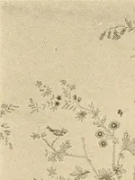 Picture 399 of 482 from Decorative textiles; an illustrated book on coverings for furniture, walls and floors, including damasks, brocades and velvets, tapestries, laces, embroideries, chintzes, cretonnes, drapery and furniture trimmings, wall papers, carpets and rugs, tooled and illuminated leathers (1918), leaf 393