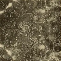 Picture 432 of 482 from Decorative textiles; an illustrated book on coverings for furniture, walls and floors, including damasks, brocades and velvets, tapestries, laces, embroideries, chintzes, cretonnes, drapery and furniture trimmings, wall papers, carpets and rugs, tooled and illuminated leathers (1918), leaf 416