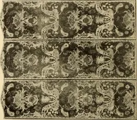 Picture 481 of 482 from Decorative textiles; an illustrated book on coverings for furniture, walls and floors, including damasks, brocades and velvets, tapestries, laces, embroideries, chintzes, cretonnes, drapery and furniture trimmings, wall papers, carpets and rugs, tooled and illuminated leathers (1918), leaf 463
