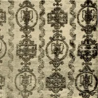 Picture 27 of 482 from Decorative textiles; an illustrated book on coverings for furniture, walls and floors, including damasks, brocades and velvets, tapestries, laces, embroideries, chintzes, cretonnes, drapery and furniture trimmings, wall papers, carpets and rugs, tooled and illuminated leathers (1918), leaf 55
