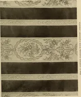 Picture 87 of 482 from Decorative textiles; an illustrated book on coverings for furniture, walls and floors, including damasks, brocades and velvets, tapestries, laces, embroideries, chintzes, cretonnes, drapery and furniture trimmings, wall papers, carpets and rugs, tooled and illuminated leathers (1918), leaf 94
