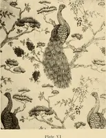 Picture 91 of 482 from Decorative textiles; an illustrated book on coverings for furniture, walls and floors, including damasks, brocades and velvets, tapestries, laces, embroideries, chintzes, cretonnes, drapery and furniture trimmings, wall papers, carpets and rugs, tooled and illuminated leathers (1918), leaf 97