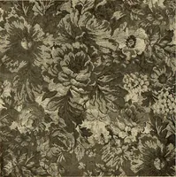 Picture 94 of 482 from Decorative textiles; an illustrated book on coverings for furniture, walls and floors, including damasks, brocades and velvets, tapestries, laces, embroideries, chintzes, cretonnes, drapery and furniture trimmings, wall papers, carpets and rugs, tooled and illuminated leathers (1918), leaf 97