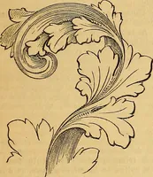 An illustration from The Decorator's assistant (1847)