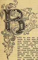 An illustration from The Decorator's assistant (1847)