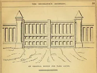 Picture 32 of 191 from The Decorator's assistant (1847), leaf 33