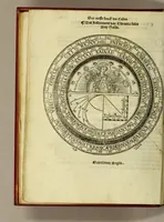 An illustration from De cosmographie va[n] Pe. Apianus. En[n] hoeme[n] de carten der lantscape[n] maect va[n] Ge[m]ma Phrysio bescreue[n], allen co[n]stigen en[n] subty len minsche[n] ter liefde[n] nu ierst in duytsche gesedt (1537)