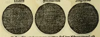 An illustration from De cosmographie va[n] Pe. Apianus. En[n] hoeme[n] de carten der lantscape[n] maect va[n] Ge[m]ma Phrysio bescreue[n], allen co[n]stigen en[n] subty len minsche[n] ter liefde[n] nu ierst in duytsche gesedt (1537)