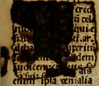 An illustration from Decretu[m] Gratiani : cu glossis dñi Joannis Theutonici prepositi Alberstatensis [et] annotationibus Bartholomei Brixiensis : [cum] diuisionibus Archidiaconi : [cum] Casibus a Bene., cõpositis per Bart. Brixi., correctis [et] pro clariore itellectu pluribus in locis extensis : [cum] concordia ad Bibliam : [cum] tabula marginalium glossularu[m] : [cum tabula] omniu canonu [et] concilio[rum] : [cum] Margarita Decreti : [cum] flosculis totius Decretia domio Joanne diacono compositis : [cum] additione in margine litteraru[m], quo minusculi characteres lineis intercepti, citius legenti appareant (1514)