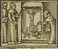 Picture 48 of 151 from Decretu[m] Gratiani : cu glossis dñi Joannis Theutonici prepositi Alberstatensis [et] annotationibus Bartholomei Brixiensis : [cum] diuisionibus Archidiaconi : [cum] Casibus a Bene., cõpositis per Bart. Brixi., correctis [et] pro clariore itellectu pluribus in locis extensis : [cum] concordia ad Bibliam : [cum] tabula marginalium glossularu[m] : [cum tabula] omniu canonu [et] concilio[rum] : [cum] Margarita Decreti : [cum] flosculis totius Decretia domio Joanne diacono compositis : [cum] additione in margine litteraru[m], quo minusculi characteres lineis intercepti, citius legenti appareant (1514), leaf 206