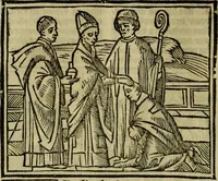 Picture 71 of 151 from Decretu[m] Gratiani : cu glossis dñi Joannis Theutonici prepositi Alberstatensis [et] annotationibus Bartholomei Brixiensis : [cum] diuisionibus Archidiaconi : [cum] Casibus a Bene., cõpositis per Bart. Brixi., correctis [et] pro clariore itellectu pluribus in locis extensis : [cum] concordia ad Bibliam : [cum] tabula marginalium glossularu[m] : [cum tabula] omniu canonu [et] concilio[rum] : [cum] Margarita Decreti : [cum] flosculis totius Decretia domio Joanne diacono compositis : [cum] additione in margine litteraru[m], quo minusculi characteres lineis intercepti, citius legenti appareant (1514), leaf 305