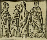 Picture 76 of 151 from Decretu[m] Gratiani : cu glossis dñi Joannis Theutonici prepositi Alberstatensis [et] annotationibus Bartholomei Brixiensis : [cum] diuisionibus Archidiaconi : [cum] Casibus a Bene., cõpositis per Bart. Brixi., correctis [et] pro clariore itellectu pluribus in locis extensis : [cum] concordia ad Bibliam : [cum] tabula marginalium glossularu[m] : [cum tabula] omniu canonu [et] concilio[rum] : [cum] Margarita Decreti : [cum] flosculis totius Decretia domio Joanne diacono compositis : [cum] additione in margine litteraru[m], quo minusculi characteres lineis intercepti, citius legenti appareant (1514), leaf 317