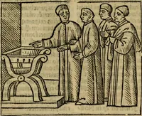 Picture 92 of 151 from Decretu[m] Gratiani : cu glossis dñi Joannis Theutonici prepositi Alberstatensis [et] annotationibus Bartholomei Brixiensis : [cum] diuisionibus Archidiaconi : [cum] Casibus a Bene., cõpositis per Bart. Brixi., correctis [et] pro clariore itellectu pluribus in locis extensis : [cum] concordia ad Bibliam : [cum] tabula marginalium glossularu[m] : [cum tabula] omniu canonu [et] concilio[rum] : [cum] Margarita Decreti : [cum] flosculis totius Decretia domio Joanne diacono compositis : [cum] additione in margine litteraru[m], quo minusculi characteres lineis intercepti, citius legenti appareant (1514), leaf 380
