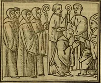 Picture 119 of 151 from Decretu[m] Gratiani : cu glossis dñi Joannis Theutonici prepositi Alberstatensis [et] annotationibus Bartholomei Brixiensis : [cum] diuisionibus Archidiaconi : [cum] Casibus a Bene., cõpositis per Bart. Brixi., correctis [et] pro clariore itellectu pluribus in locis extensis : [cum] concordia ad Bibliam : [cum] tabula marginalium glossularu[m] : [cum tabula] omniu canonu [et] concilio[rum] : [cum] Margarita Decreti : [cum] flosculis totius Decretia domio Joanne diacono compositis : [cum] additione in margine litteraru[m], quo minusculi characteres lineis intercepti, citius legenti appareant (1514), leaf 848