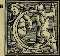 An illustration from De deis gentivm, varia & multiplex historia, in qua simul de eorum imaginib. & cognominib. agitur, vbi plurima etiâ hactenus multis ignota explicantur, & pleraque clarius tractantur (1548)