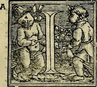 An illustration from De deis gentivm, varia & multiplex historia, in qua simul de eorum imaginib. & cognominib. agitur, vbi plurima etiâ hactenus multis ignota explicantur, & pleraque clarius tractantur (1548)