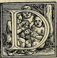 An illustration from De deis gentivm, varia & multiplex historia, in qua simul de eorum imaginib. & cognominib. agitur, vbi plurima etiâ hactenus multis ignota explicantur, & pleraque clarius tractantur (1548)