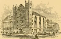 An illustration from Dedication memorial of the new Masonic temple, Boston (1868)